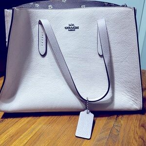Purple Reversible Coach Handbag